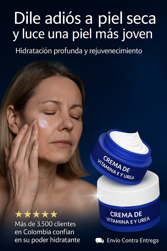 crema de vitamina e y urea 2 X 1